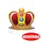 Beistle King or Queen Plastic Crown Headbands, 2ct.